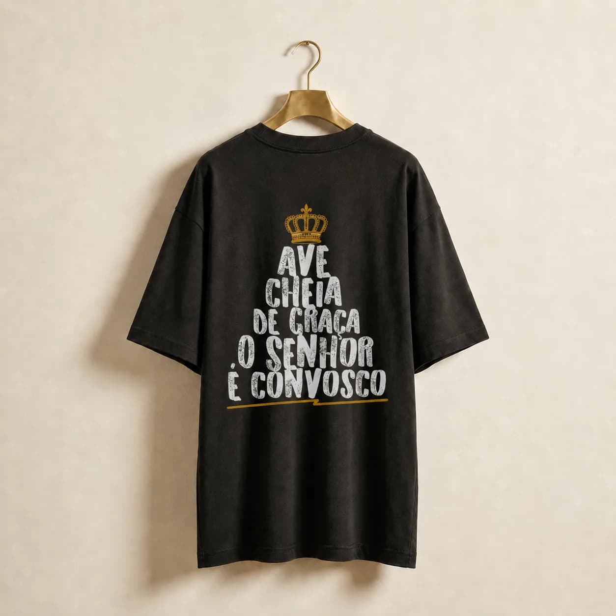 Camiseta Ave Cheia de Graça — foto 1