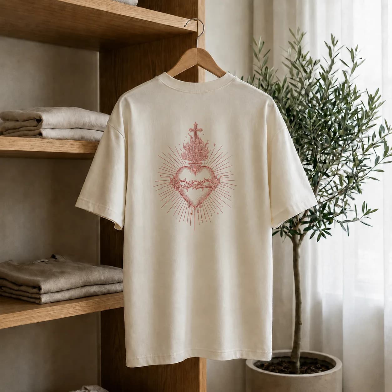 Camiseta Sagrado Coração — foto 1
