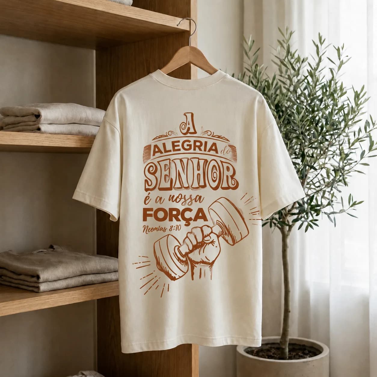Camiseta Alegria do Senhor — foto 1