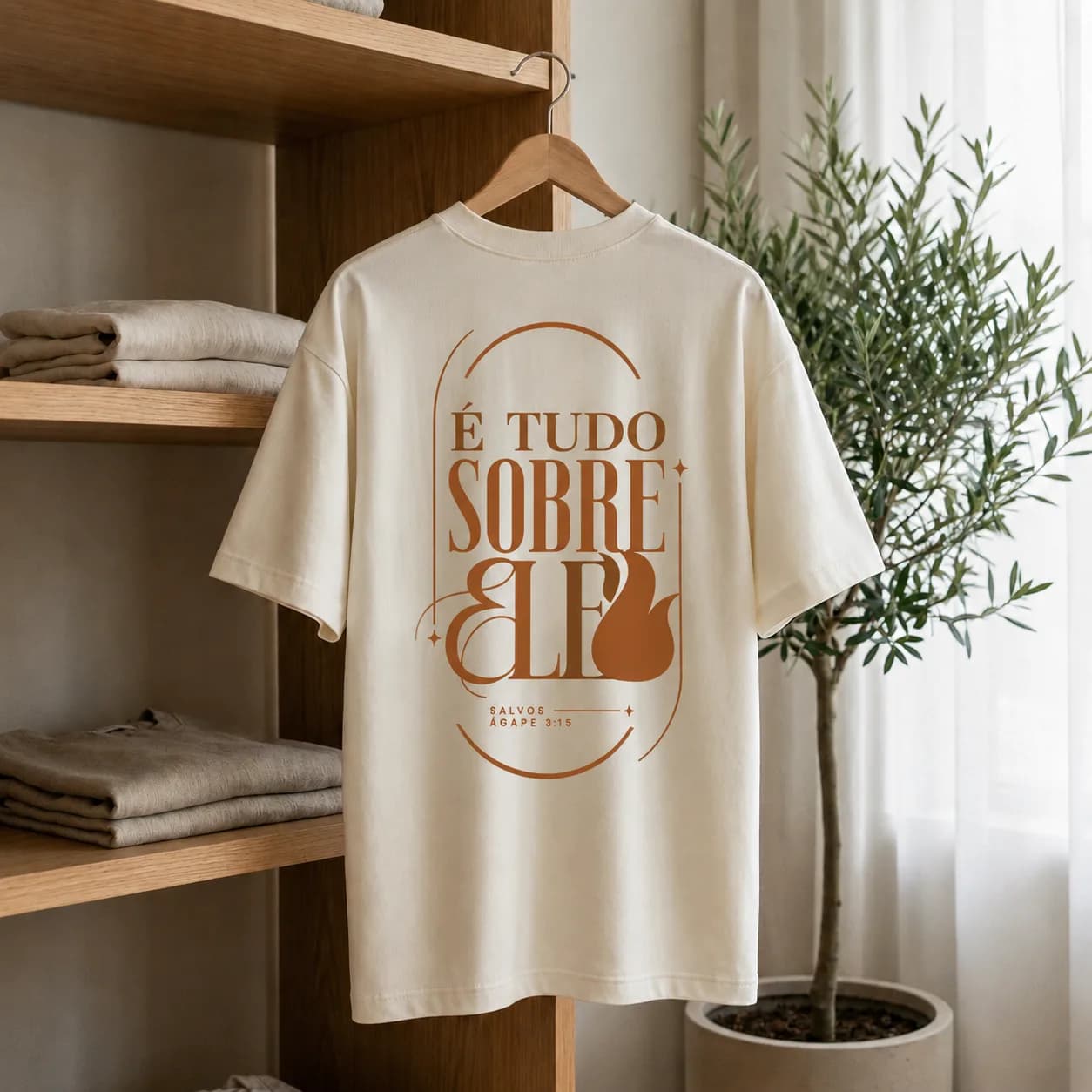 Camiseta Tudo Sobre Ele — foto 1