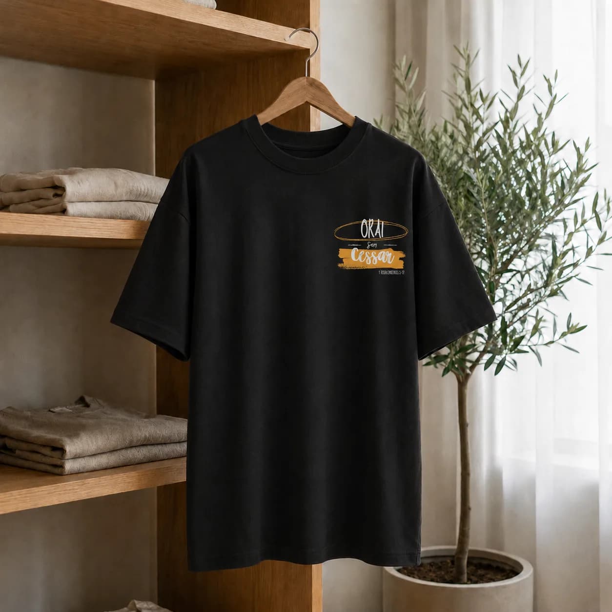 Camiseta Orai Sem Cessar — foto 1