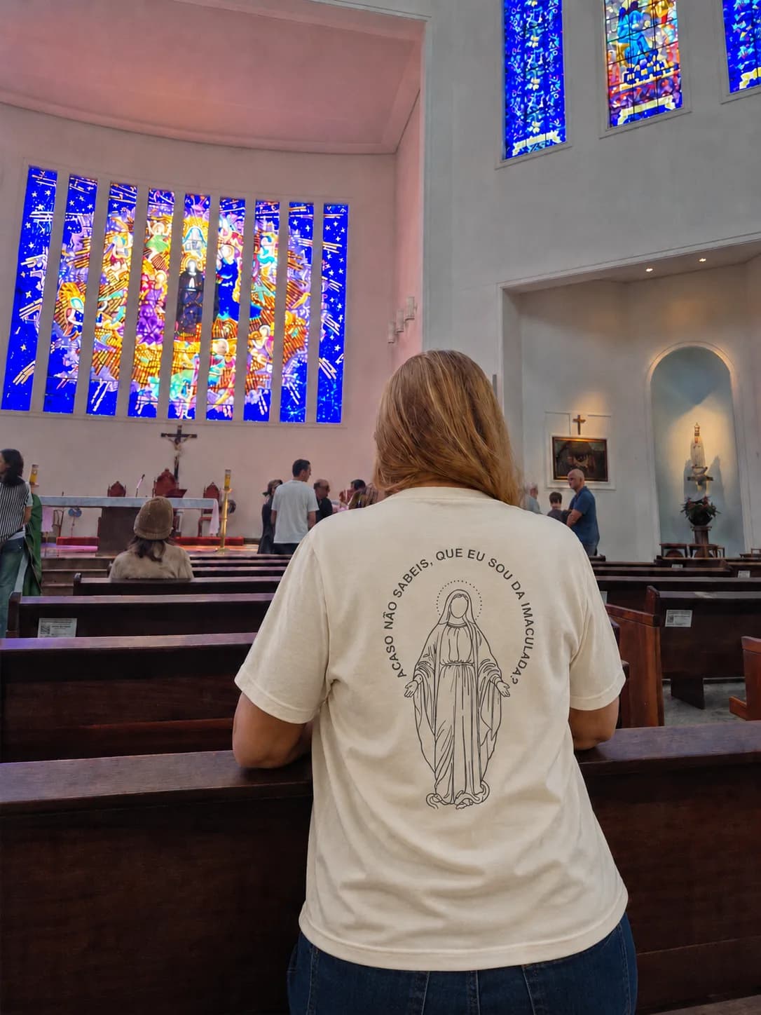 Camiseta Filha da Imaculada — foto 6
