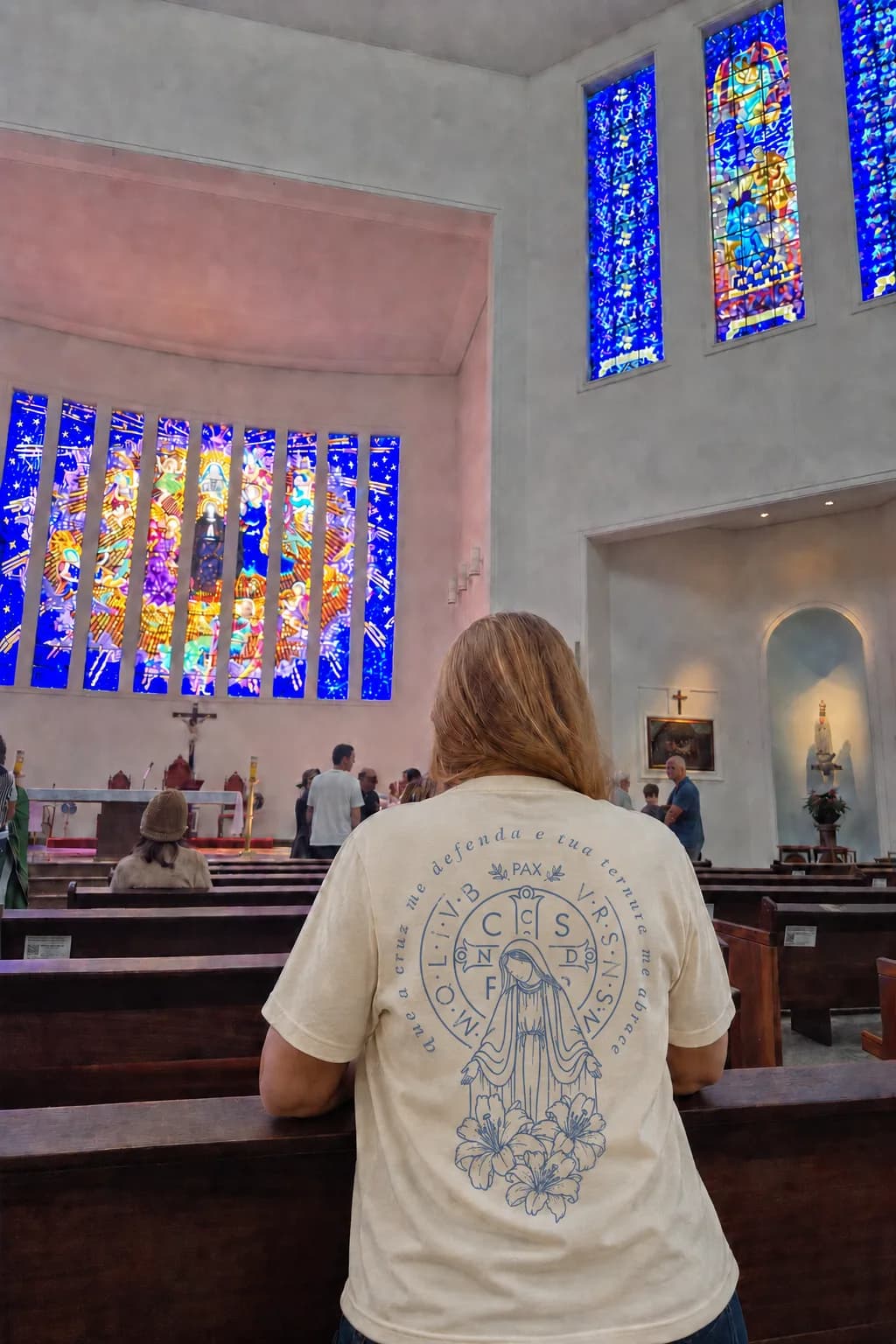 Camiseta Cruz e Ternura — Nossa Senhora — foto 6