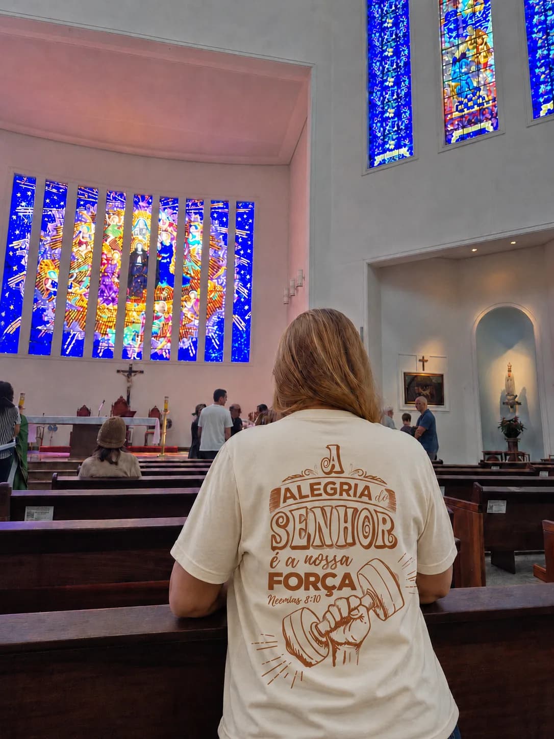 Camiseta Alegria do Senhor — foto 3