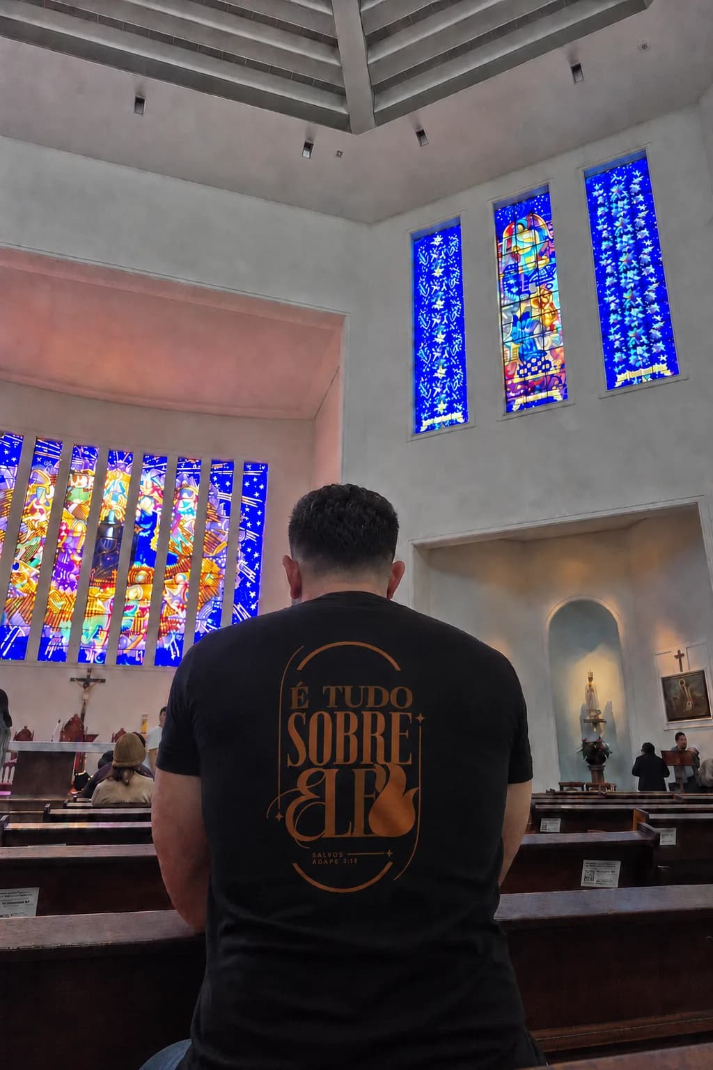 Camiseta Tudo Sobre Ele — foto 6