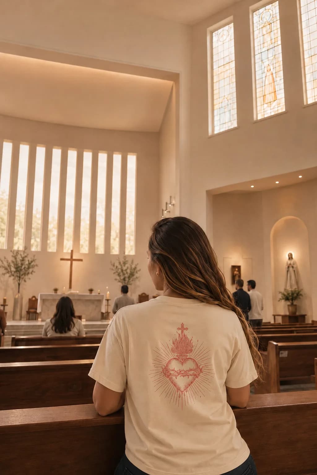 Camiseta Sagrado Coração — foto 3