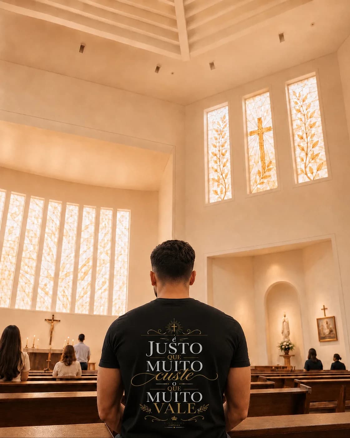 Camiseta Preço da Fé — foto 6